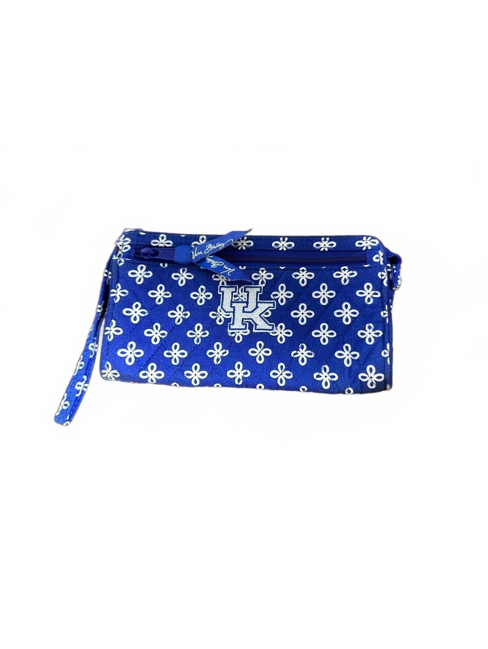Vera Bradley Univsty Kentucky Wildcats Front-Zip Wristlet Wallet - Mini Concerto